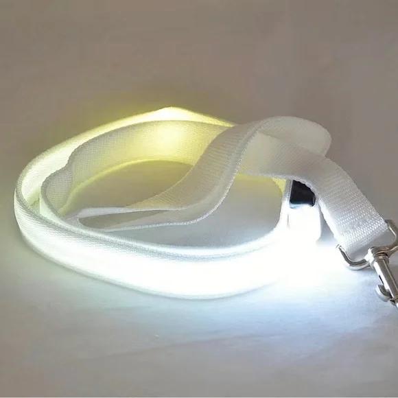 New white LED lit up leash, be seen at night! - Picture 6 of 6